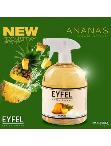 Spray de camera Eyfel 500 ml - Ananas Spray de camera Eyfel 500 ml - Ananas
